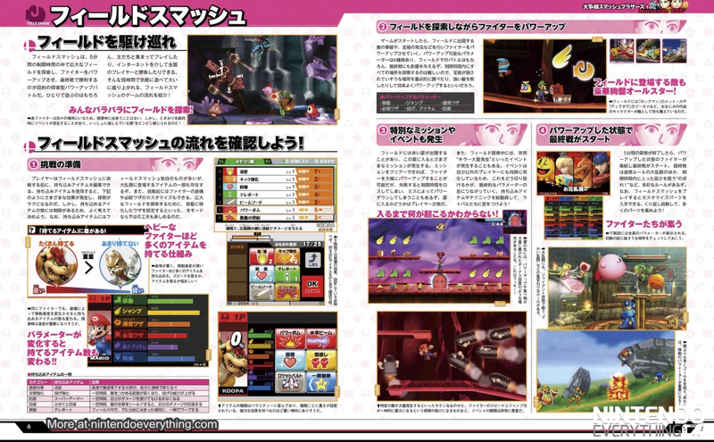 Illustration for article titled Emerging Super Smash Bros. 4 Famitsu Scans!